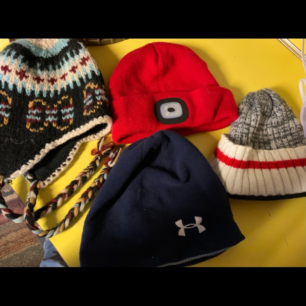 4 Tuque Hat Bundle